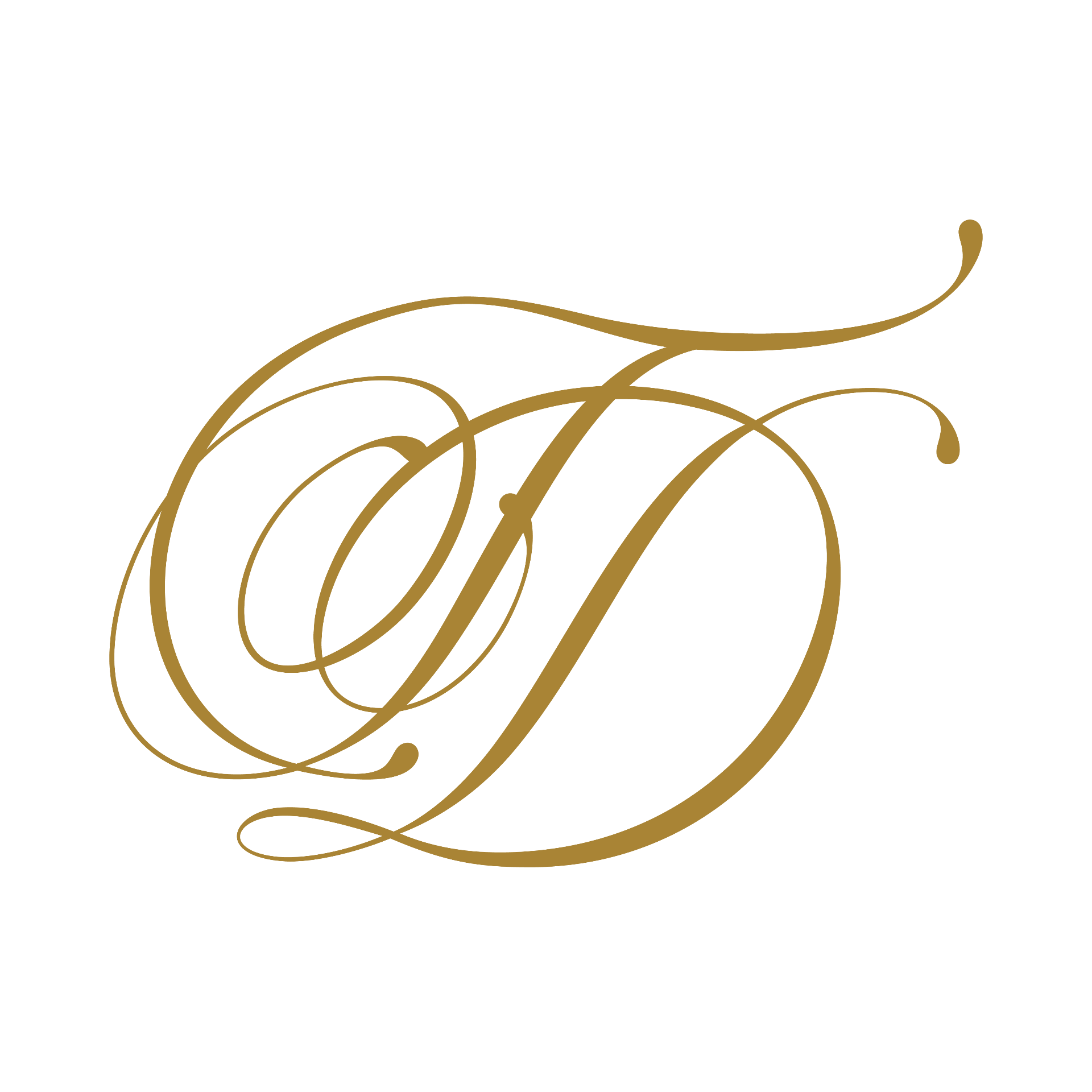 T & D monogram
